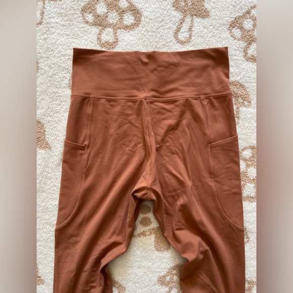 REI Co-op Take Your Time 7/8 Leggings - Red Clay - Picture 2 of 4